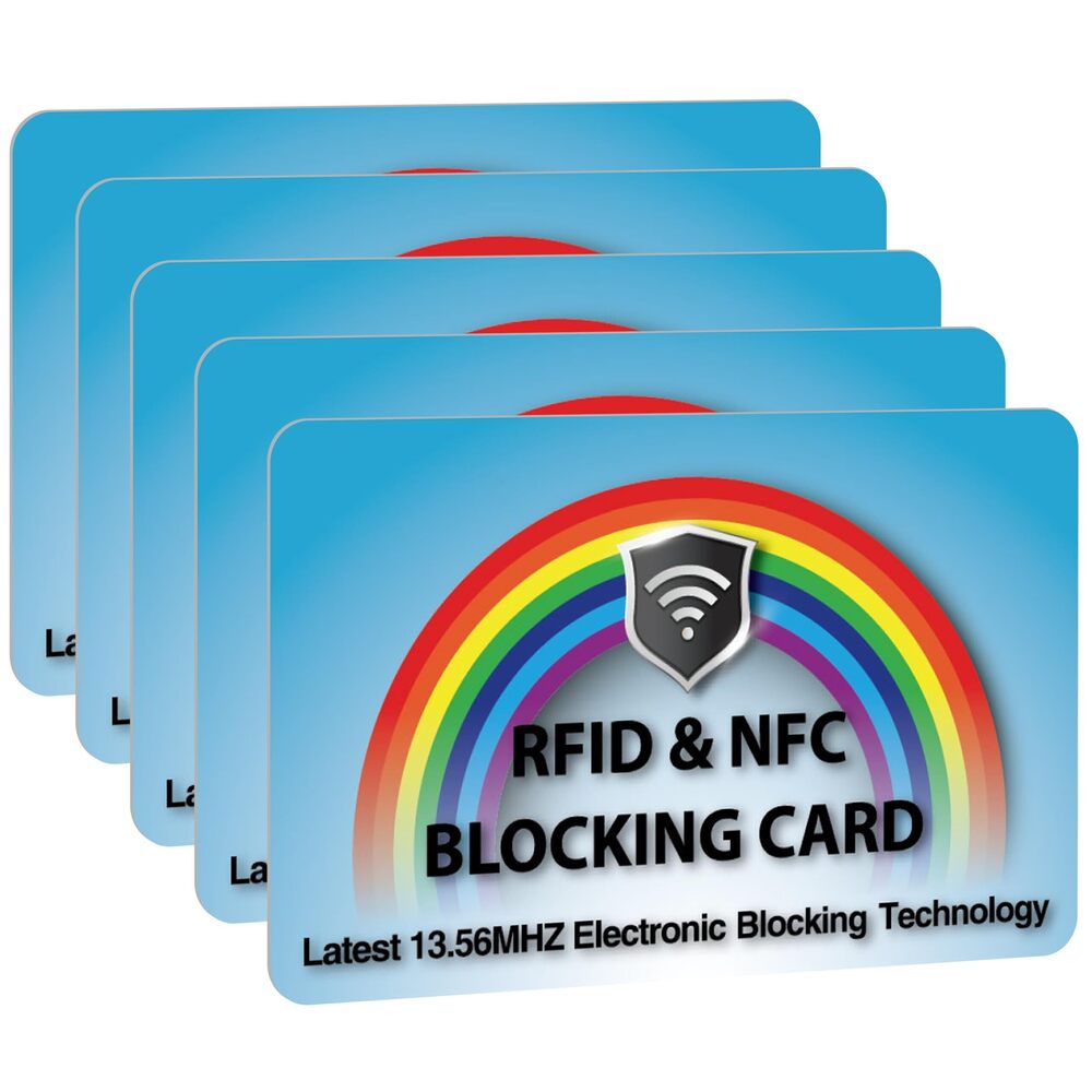 5809 RFID Blocking Cards Protect Your Entire Wallet, Purse, and Cards from